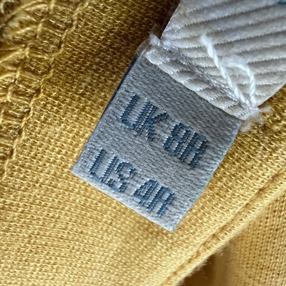 Boden Yellow Circle Shape Detail Sheath Dress, size 4R - Picture 10 of 15